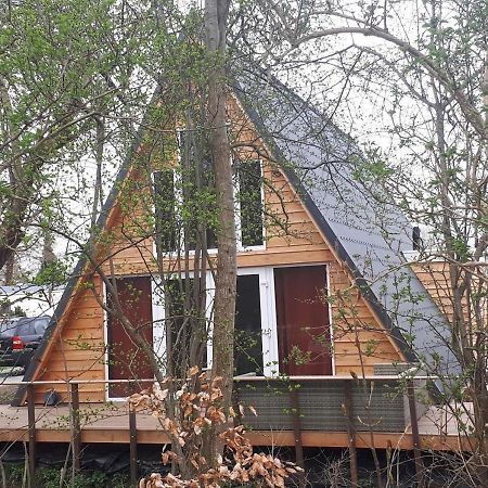 Hotel A-Frame Volledig Vrijstaande Woning Hensbroek Exteriér fotografie