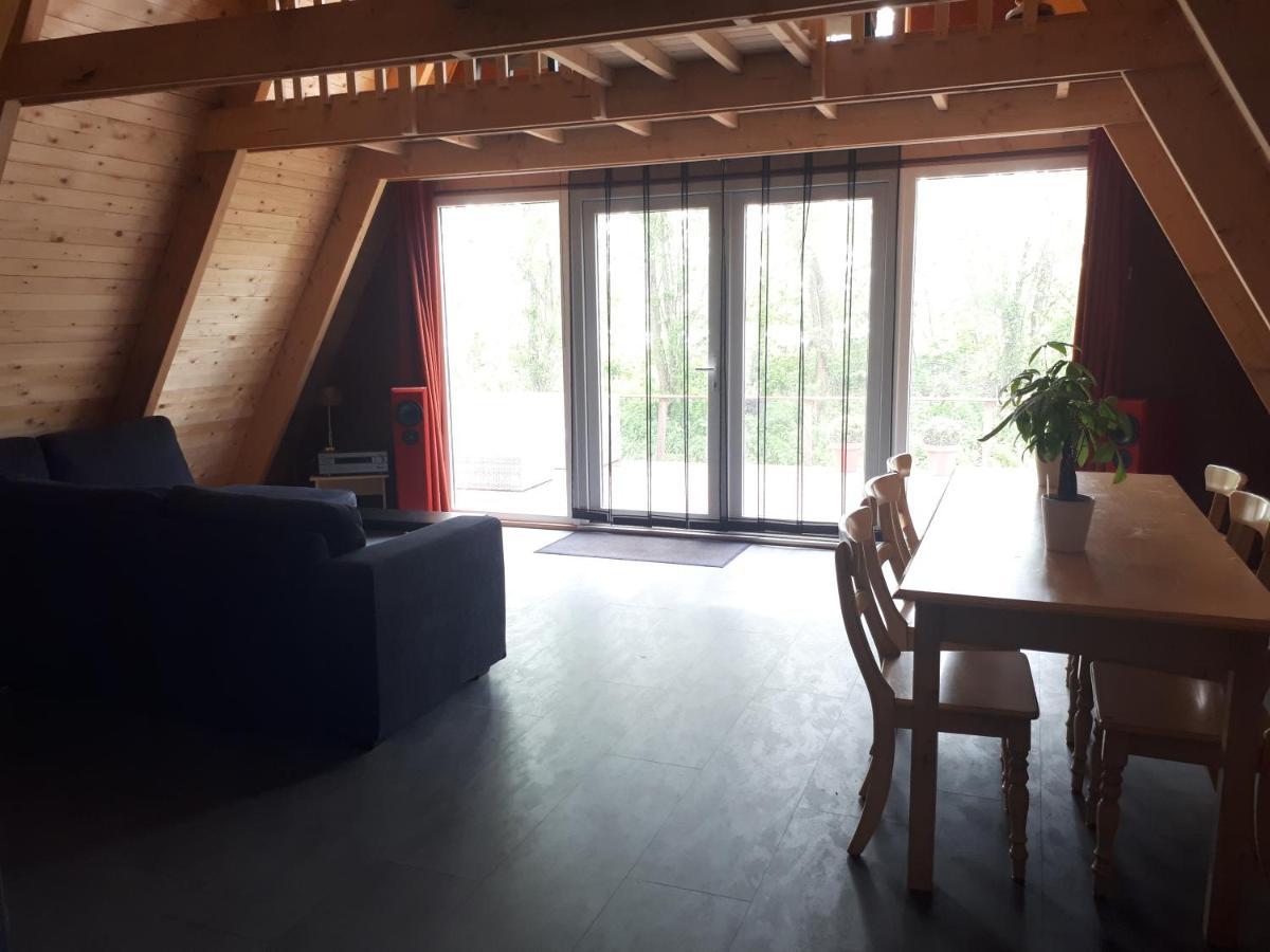 Hotel A-Frame Volledig Vrijstaande Woning Hensbroek Exteriér fotografie