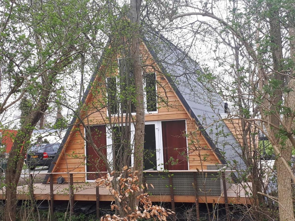 Hotel A-Frame Volledig Vrijstaande Woning Hensbroek Exteriér fotografie
