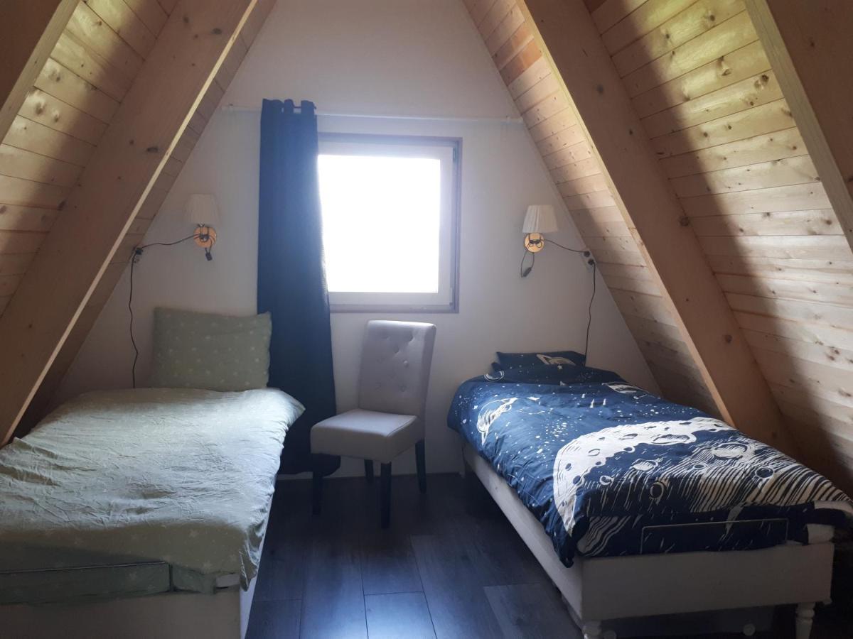 Hotel A-Frame Volledig Vrijstaande Woning Hensbroek Exteriér fotografie