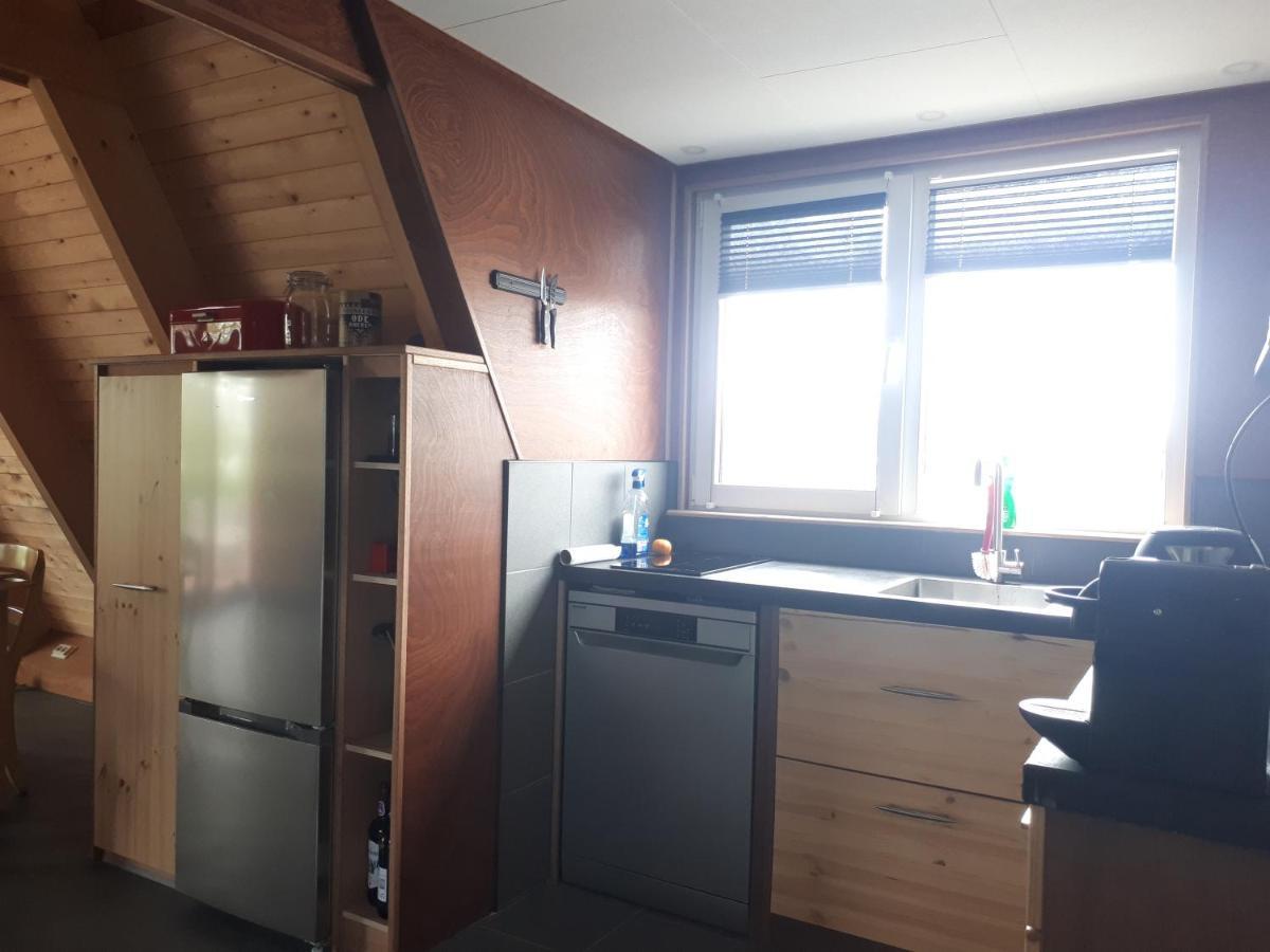 Hotel A-Frame Volledig Vrijstaande Woning Hensbroek Exteriér fotografie
